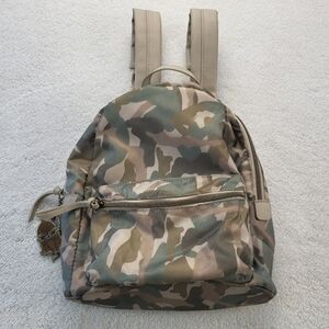 Camo Mini Backpack with Collectable StarWars Chewbaca Key Chain/Charm